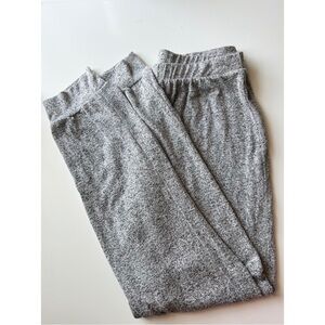 Caution To The Wind Womens Anthropologie Gray & White High Rise Joggers Sz Small